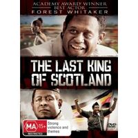 The Last King Of Scotland Region 4 - Rare DVD Aus Stock New