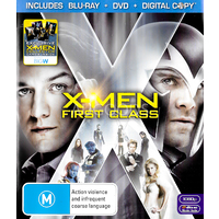 X-Men First Class - Rare Blu-Ray Aus Stock New Region B