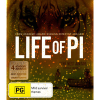 Life of Pi - Rare Blu-Ray Aus Stock New Region B