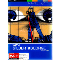 With Gilbert & George -Rare DVD Aus Stock Comedy New Region 4