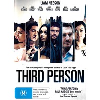 Third Person - Rare DVD Aus Stock New Region 4