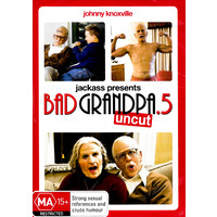 Jackass Presents Bad Grandpa .5 (Uncut) -Rare DVD Aus Stock Comedy New