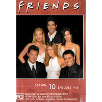 FRIENDS SEASON 10 -DVD Comedy Series Rare Aus Stock New Region 4