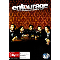 entourage The Complete Sixth Season -DVD Comedy Series Rare Aus Stock New