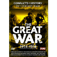 The Great War 1914 - 1918 Conflicts in History -Educational DVD New Region 4