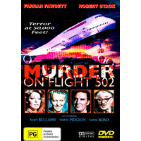 Murder On Flight 502 -Farrah Fawcett Robert Stack - Rare DVD Aus Stock New