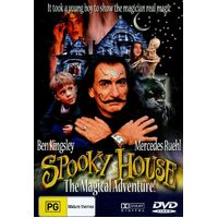 SPOOKY HOUSE FAMILY ADVENTURE PAL SYSTEM - Rare DVD Aus Stock New Region ALL