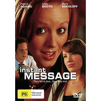 INSTANT MESSAGE Marla Sokoloff Patrick J. Adams Lindy Booth - DVD New