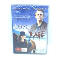 LOVE & RAGE Daniel Craig - Rare DVD Aus Stock New