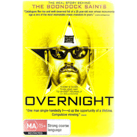 OVERNIGHT - Rare DVD Aus Stock New Region 4