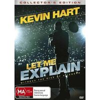 Kevin Hart: Let Me Explain (Witness the rise of a Legend) -DVD -Comedy New