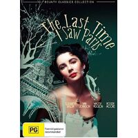 The Last Time I Saw Paris (1954) : Elizabeth Taylor - DVD New Region 4