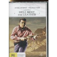 HELL BENT FOR LEATHER - Audie Murphy, Felicia Farr, Stephen McNally DVD