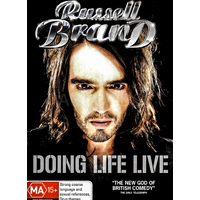 RUSSEL BRAND DOING LIFE LIVE -Rare DVD Aus Stock Comedy New Region 4