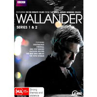 Wallander Series 1 & 2 - DVD Series Rare Aus Stock New Region 4