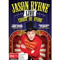 Jason Byrne Live - Cirque Du Byrne -DVD Comedy Series Rare Aus Stock New