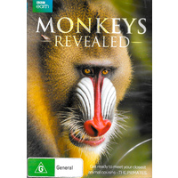 MONKEYS REVEALED -Educational DVD Series Rare Aus Stock New Region 4