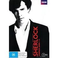 SHERLOCK SEASONS 1 2 3 - DVD Series Rare Aus Stock New