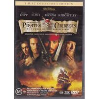 Pirates Of The Caribbean: The Curse Of The Black Pearl - DVD New Region 4