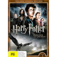 Harry Potter & The Prisoner Of Azkaban (Special Edition) - DVD New Region 4