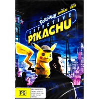 Pokemon Detective Pikachu - Rare DVD Aus Stock New Region 4