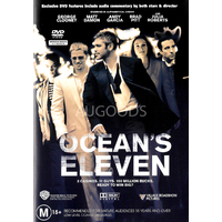 Ocean's Eleven - Rare DVD Aus Stock New Region 4