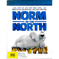 NORM OF THE NORTH - Rare Blu-Ray Aus Stock New Region B