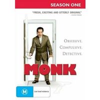 Monk : Season 1 (2017, 4-Disc Set) DVD Preowned: Disc Like New