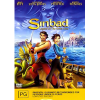 Sinbad Legend Of The Seven Seas DVD Preowned: Disc Like New