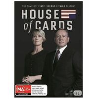 House Of Cards : Season 1-3 (2015, 12-Disc Set) DVD Preowned: Disc Like New