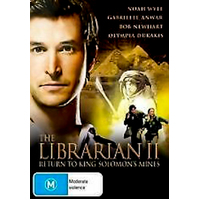 The Librarian Return To King Solomon's Mines - Noah Wyle, Gabrielle Anwar DVD Preowned: Disc Like New