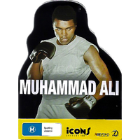 METAL TIN SET: MUHAMMAD ALI: ICONS COLLECTION DVD Preowned: Disc Like New