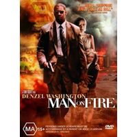 Man On Fire - Denzel Washington Radha Mitchell DVD Preowned: Disc Like New