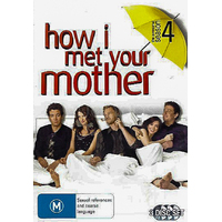 HOW I MET YOUR MOTHER SEASON 4 DVD Preowned: Disc Like New