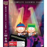 South Park : Season 11 (3-Disc Set) DVD Preowned: Disc Like New