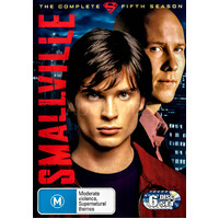 SMALLVILLE: THE COMPLETE 5 SEASON DVD Preowned: Disc Like New