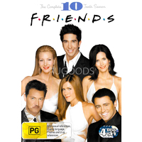 F.R.I.E.N.D.S S Season 10 -DVD Comedy Series Rare Aus Stock PREOWNED: DISC LIKE NEW