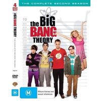 THE BIG BANG THEORY: SEASON 2 DVD Preowned: Disc Like New