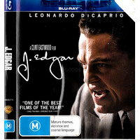 J.Edgar Blu-Ray Preowned: Disc Like New