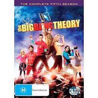 THE BIG BANG THEORY: SEASON 5 DVD Preowned: Disc Like New