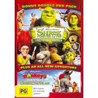 Shrek 4 Forever After / Donkey's Christmas Shrektacular (Region 4) DVD Preowned: Disc Like New