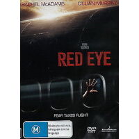 Red Eye Horror / Thriller Movie - Rachel Adams DVD Preowned: Disc Like New