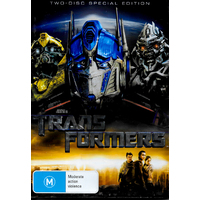 TRANSFORMERS - TWO DISC SPECIAL EDITION DVD Preowned: Disc Like New