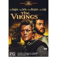 The Vikings - Rare DVD Aus Stock PREOWNED: DISC LIKE NEW