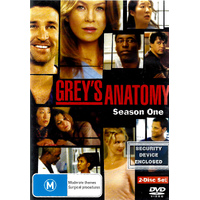 Grey's Anatomy Season One - DVD Series Rare Aus Stock PREOWNED: DISC LIKE NEW