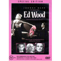 ED WOOD -Johnny Depp DVD Preowned: Disc Like New