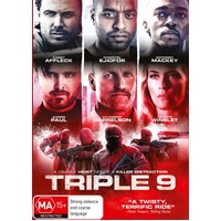 Triple 9 DVD Preowned: Disc Like New