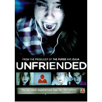 Unfriended Region 1 USA DVD Preowned: Disc Excellent