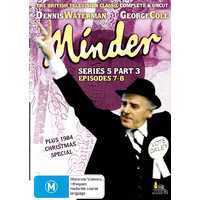 Minder Series 5 Part 3 Episodes 7-8 -DVD Comedy Series Rare Aus Stock 