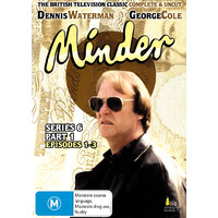 Minder Series 6 Part 1 Episodes 1-3 -DVD Comedy Series Rare Aus Stock 